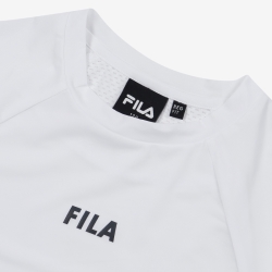 Fila Aurora Round - Poikien T Paita - Valkoinen | FI-67621